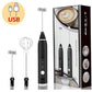 2-in-1 Rechargeable Coffee Beater & Electric Milk Frother