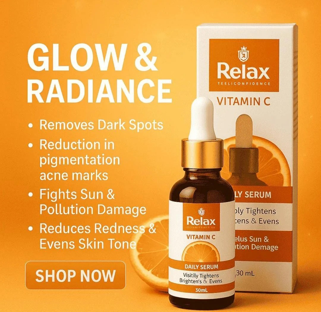 Relax Vitamin C Brightening Serum – 30ml